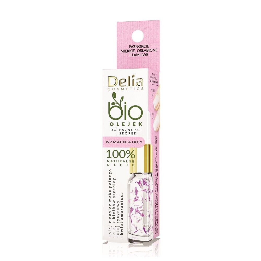 DELIA - Olejek Do Paznokci I Skorek Wzmacniajacy 10 ml