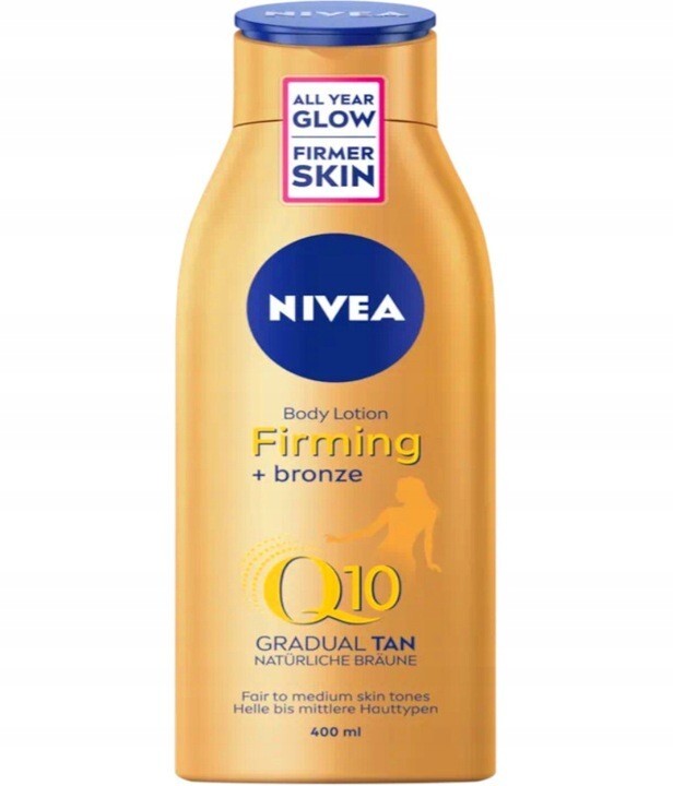 NIVEA - Body Lotion Q10 Firming + Bronze Fair To Medium Skin 400 ml