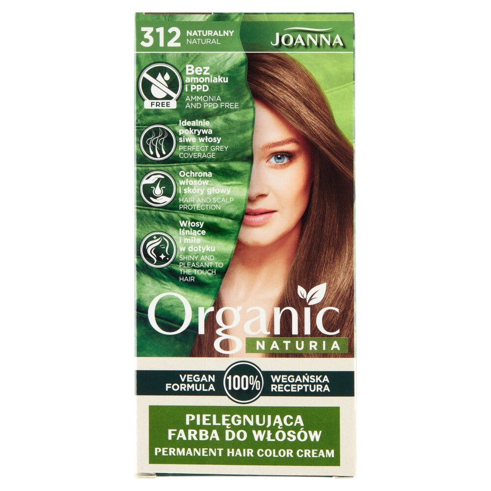 JOANNA Naturia Organic Color Hair Dye No. 312 Natural