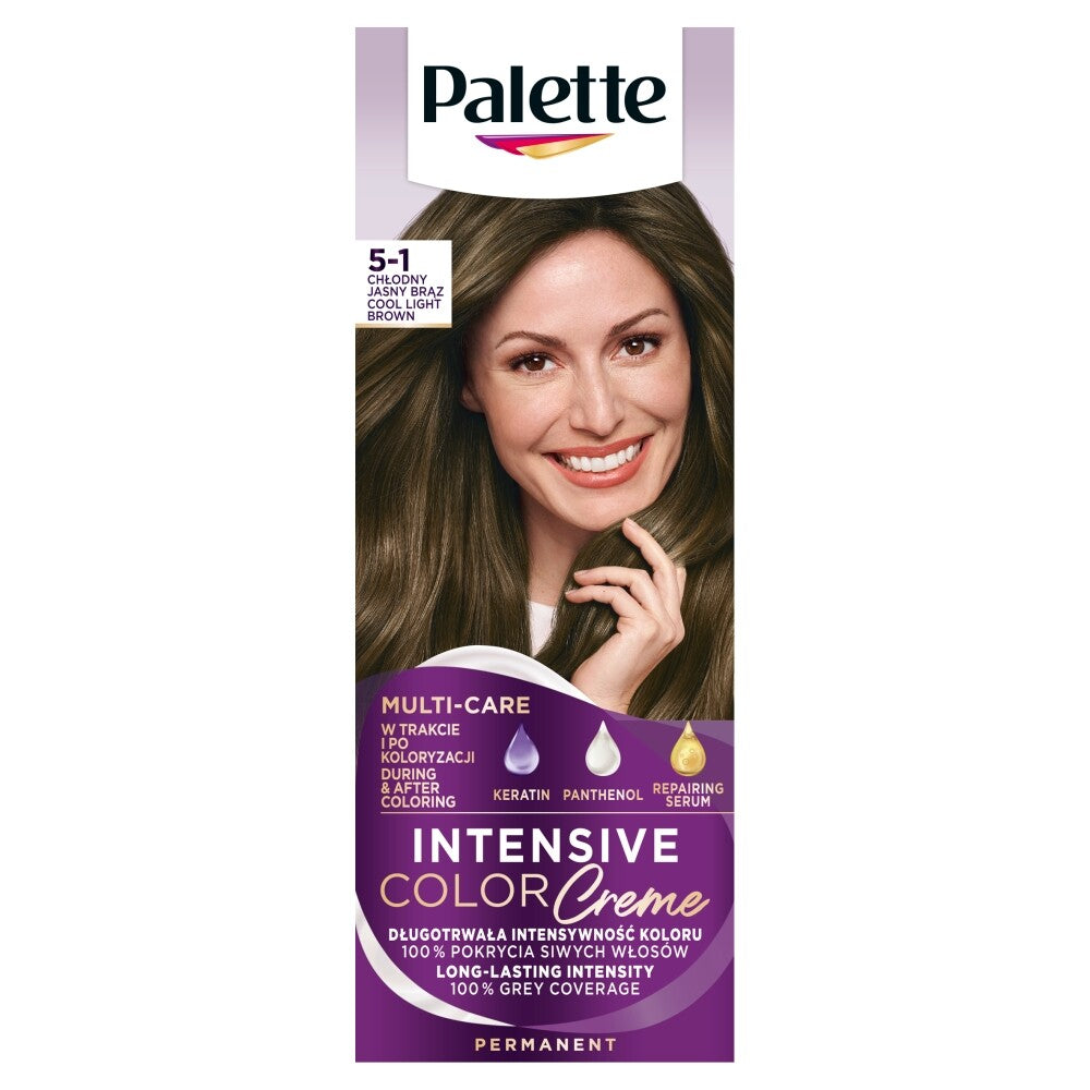 Palette Color Shampoo Coloring Shampoo No. 5-1  Cool Light Brown