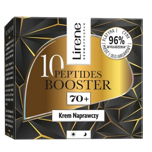 LIRENE - Krem Naprawczy 70 + 10 Peptides Booster 50ml
