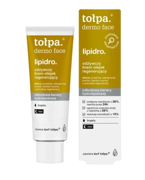 TOLPA Dermo Face Lipidro Nourishing regenerating night 40ml