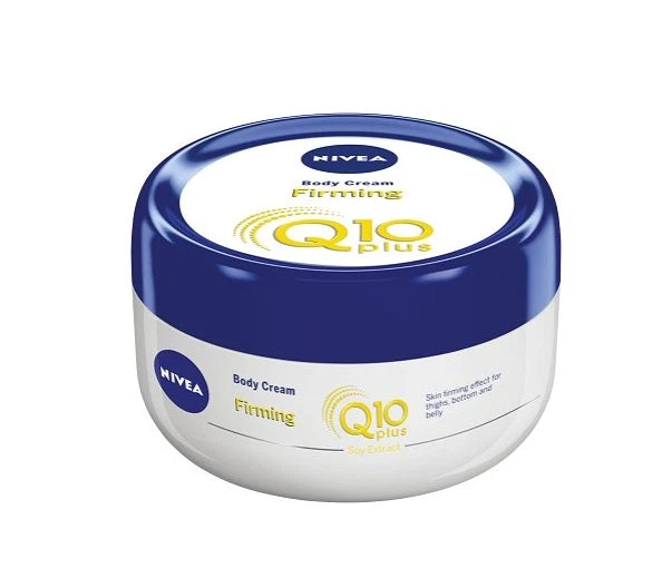 Nivea Body Cream Firming Q10 Plus Glycerin Soy Extract Antioxidant Soft 300 ml