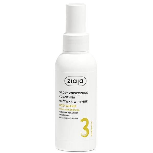 Ziaja Nourishing Liquid Hair Conditioner with Banana Flower Extract 125 ml