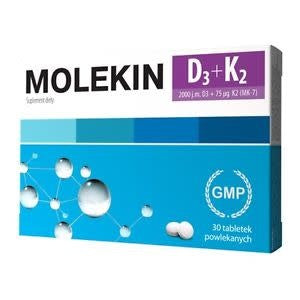 Molekin D3 + K2 30 tablets