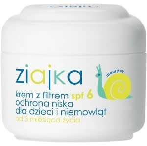 Ziajka Sunscreen Cream SPF 6 Low Protection 50ml