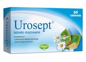UROSEPT- Tabletki Drazowe 60 tabl