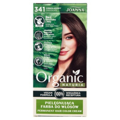 JOANNA Naturia Organic Color Hair Dye No. 341 Chocolate