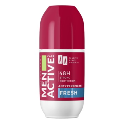 AA Men Active Care Antiperspirant Roll On Fresh 50ml