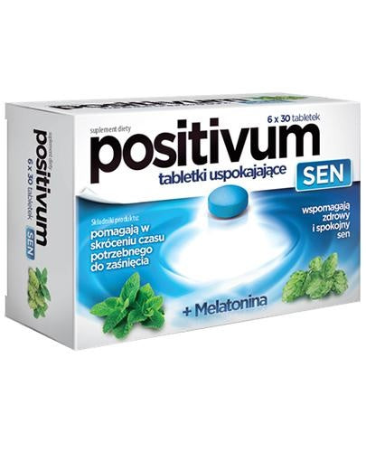 Positivum Sen Calming Tablets + Melatonin 180 tablets