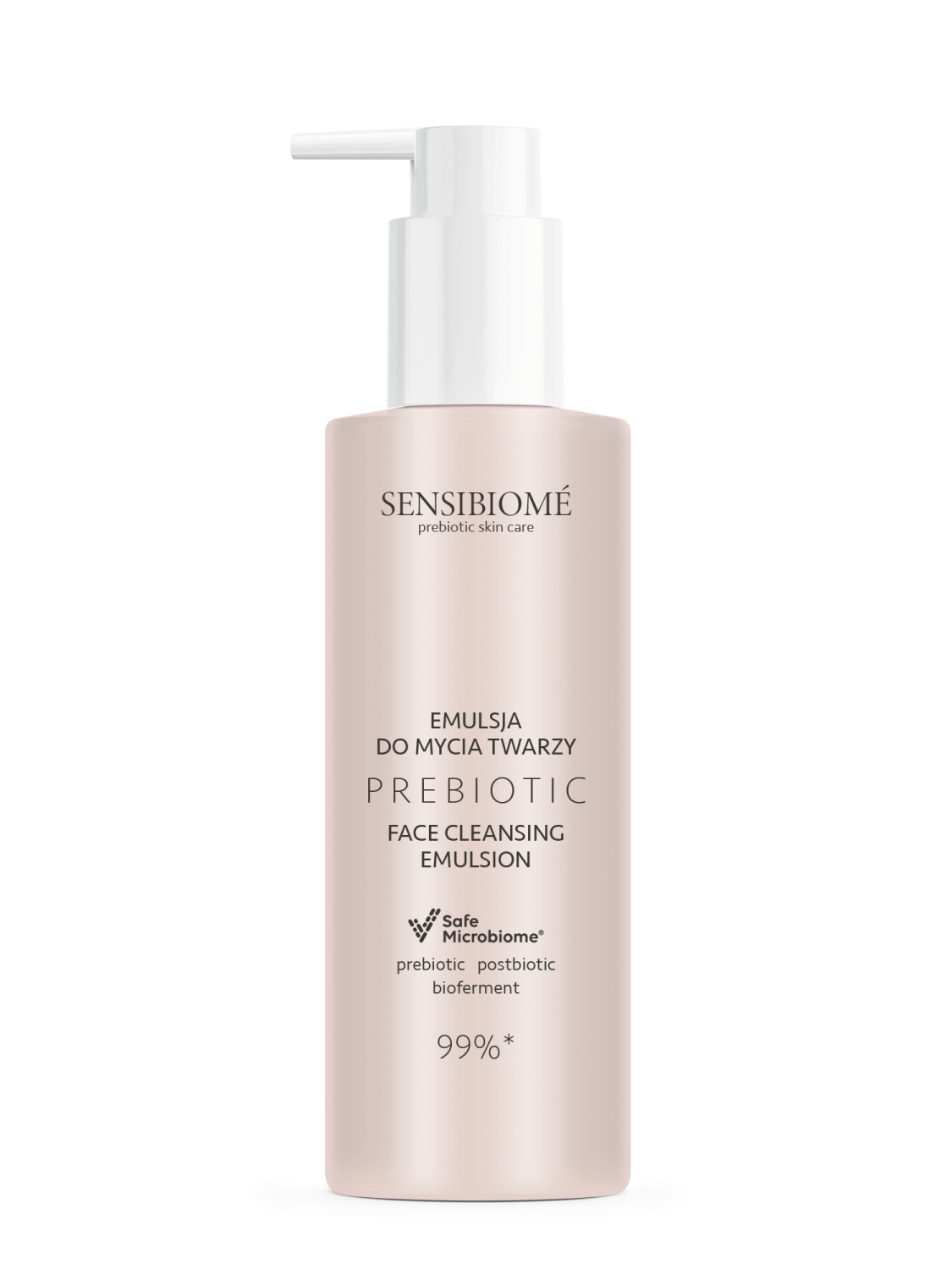 FLOSLEK - SENSIBIOMÉ Prebiotyczna Pielegnacja Skóry Emulsja Czyszczajaca do Twarzy z Biofermentem 175 ml