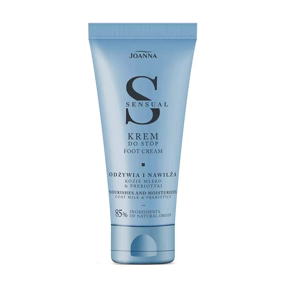 JOANNA SENSUAL Nourishing and Moisturizing Foot Cream with Goat Milk & Probiotics 100g