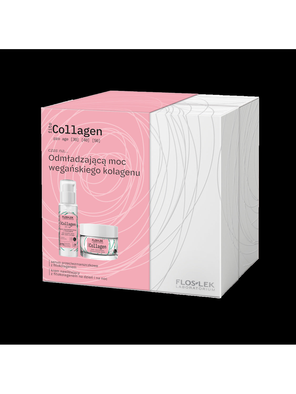 Zestaw FitoCollagen, Krem + Serum , 50ml +30 ml