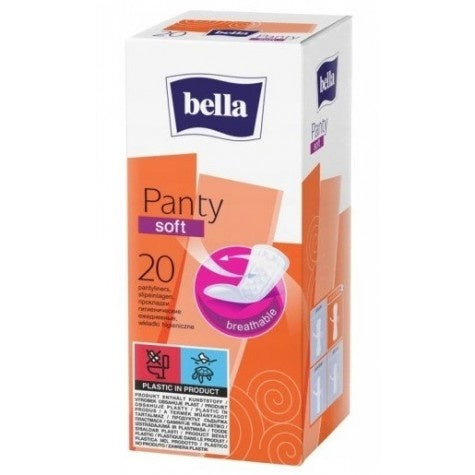 BELLA Breathable Panty Soft Panty Liners 20 Pieces