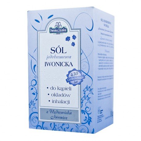 Iwonicka Iodine-Bromine Bath Salt 1 kg