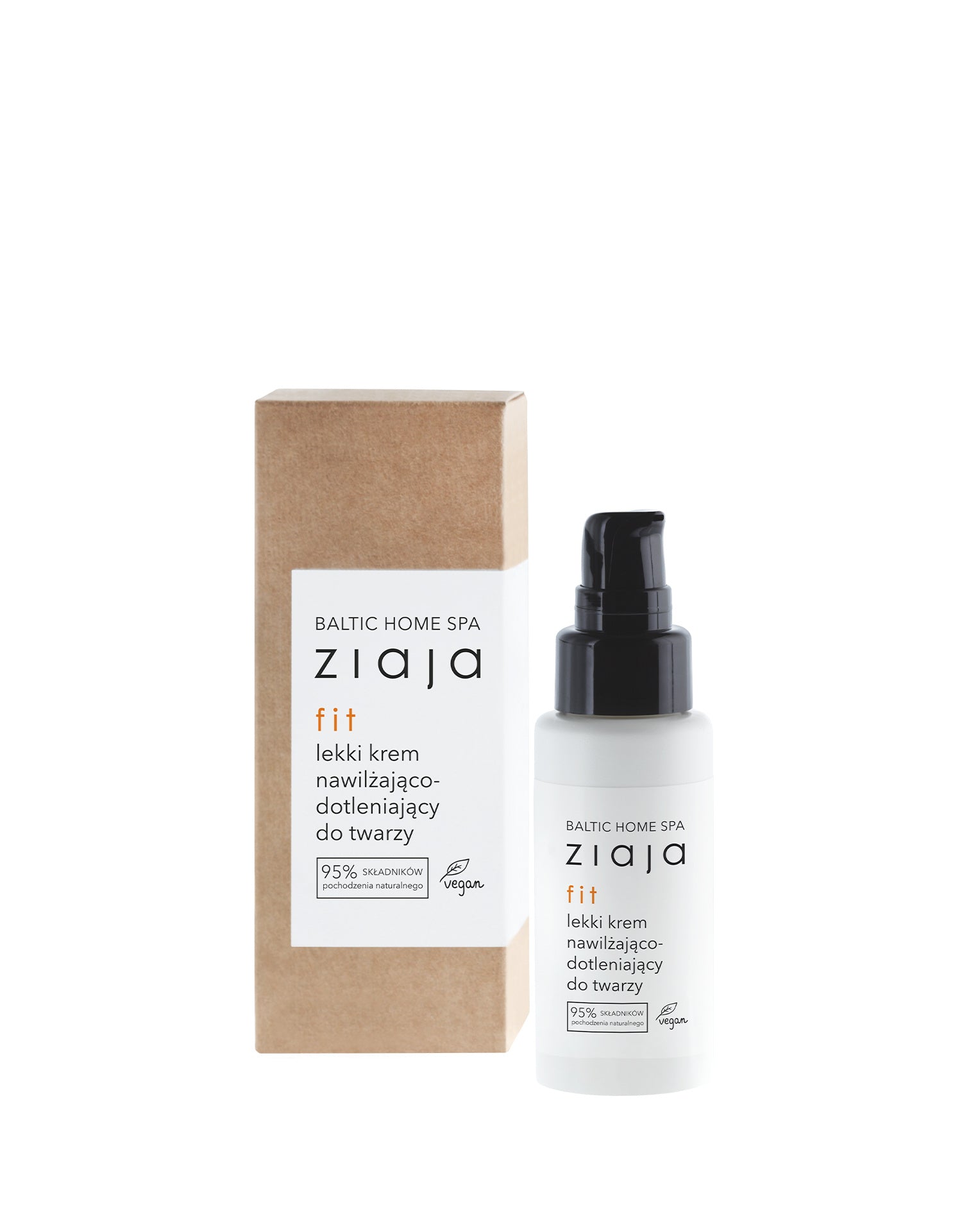 ZIAJA- Baltic Home Spa Lekki Krem Nawilzajaco-Dotleniajacy Do Twarzy 50ml