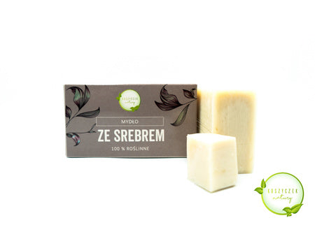Natural Soap with Colloidal Silver 100% Plant 100 g