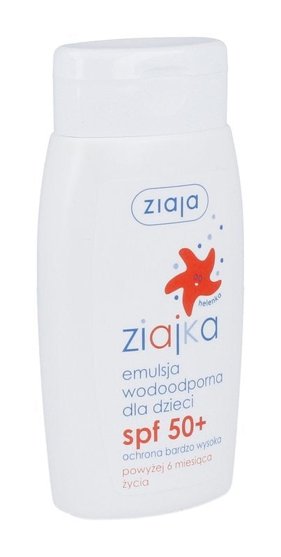 Ziajka SPF 50+ Waterproof Emulsion for Children 125ml