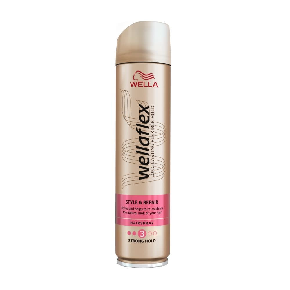 Wellaflex Style & Repair Strong Hold Hairspray 250ml