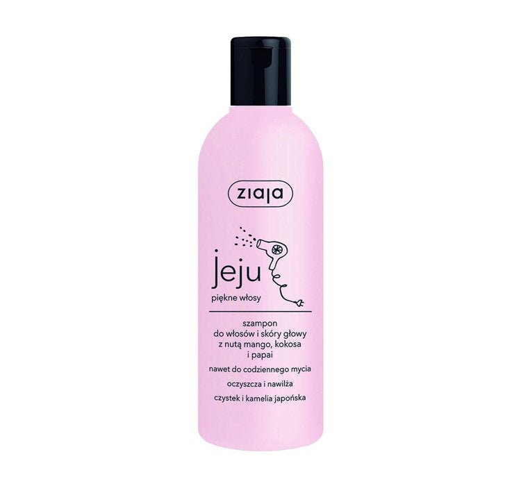 ZIAJA Jeju Shampoo With A Note Of Mango Coconut And Papaya 300ml