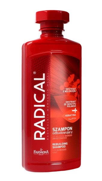 FARMONA- Radical Szampon Odbudowujacy do Wlosow Bardzo Zniszczonych  400ml
