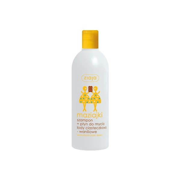 Maziajki Shampoo + Washing Up Cream Cookie And Vanilla Ice Cream 400ml
