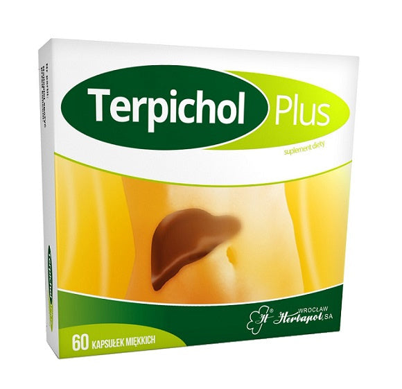 TERPICHOL PLUS - Liver support and digestion 60 caps