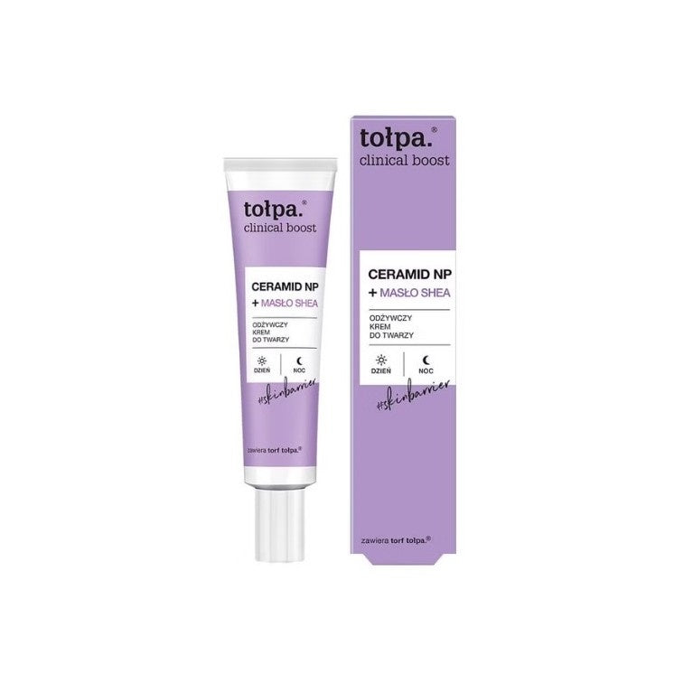 TOLPA – Clinical Boost Odzywczy Krem do Twarzy z Ceramidami NP i Maslem Shea 40 ml