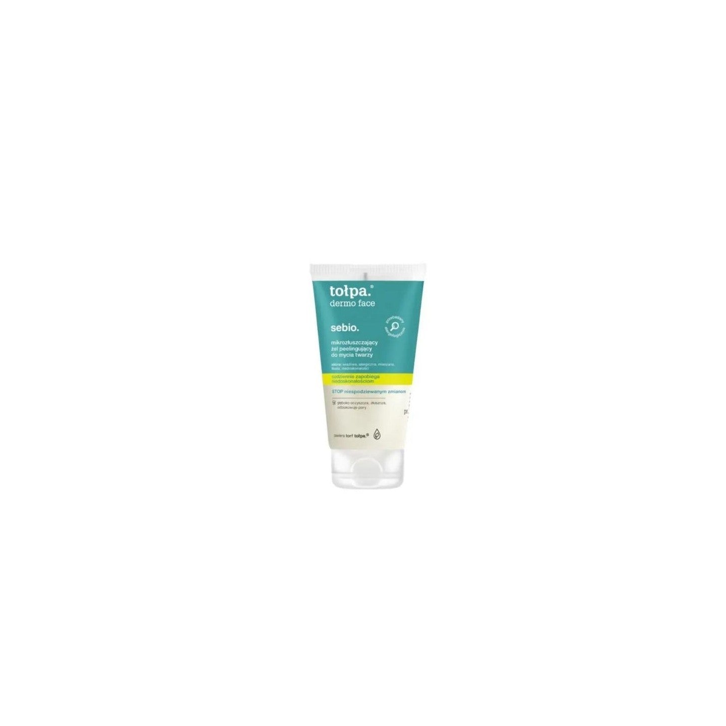 TOLPA- Dermo Face Sebio Zel Peelingujacy Do Mycia Twarzy 150ml