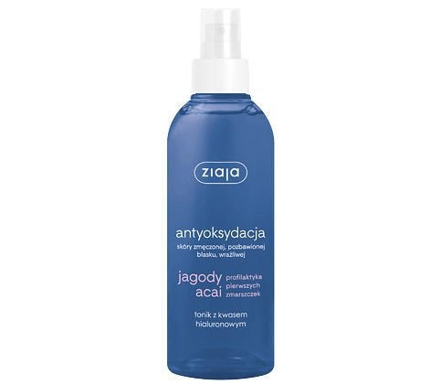 ZIAJA Acai Berries Antioxidant Tonic With Hyaluronic Acid 200ml