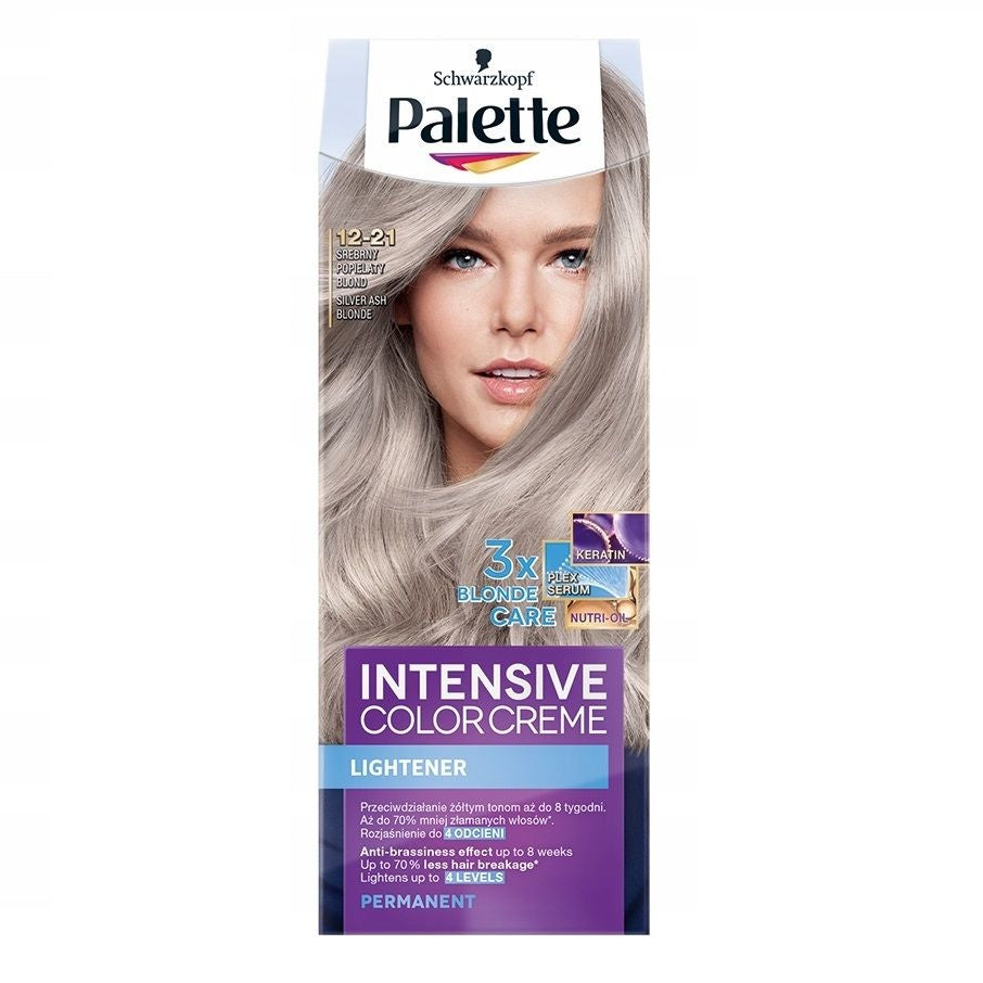 Palette Intensive Color Creme 12-21 Silver Ash Blonde
