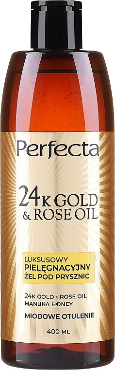 PERFECTA 24K Luxury Shower Gel Honey Envelope 400ml