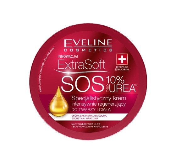Extra Soft SOS 10% Urea Cream Intensively Regenerating 175ml