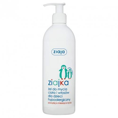 Ziajka Body And Hair Wash Gel For Children 400ml