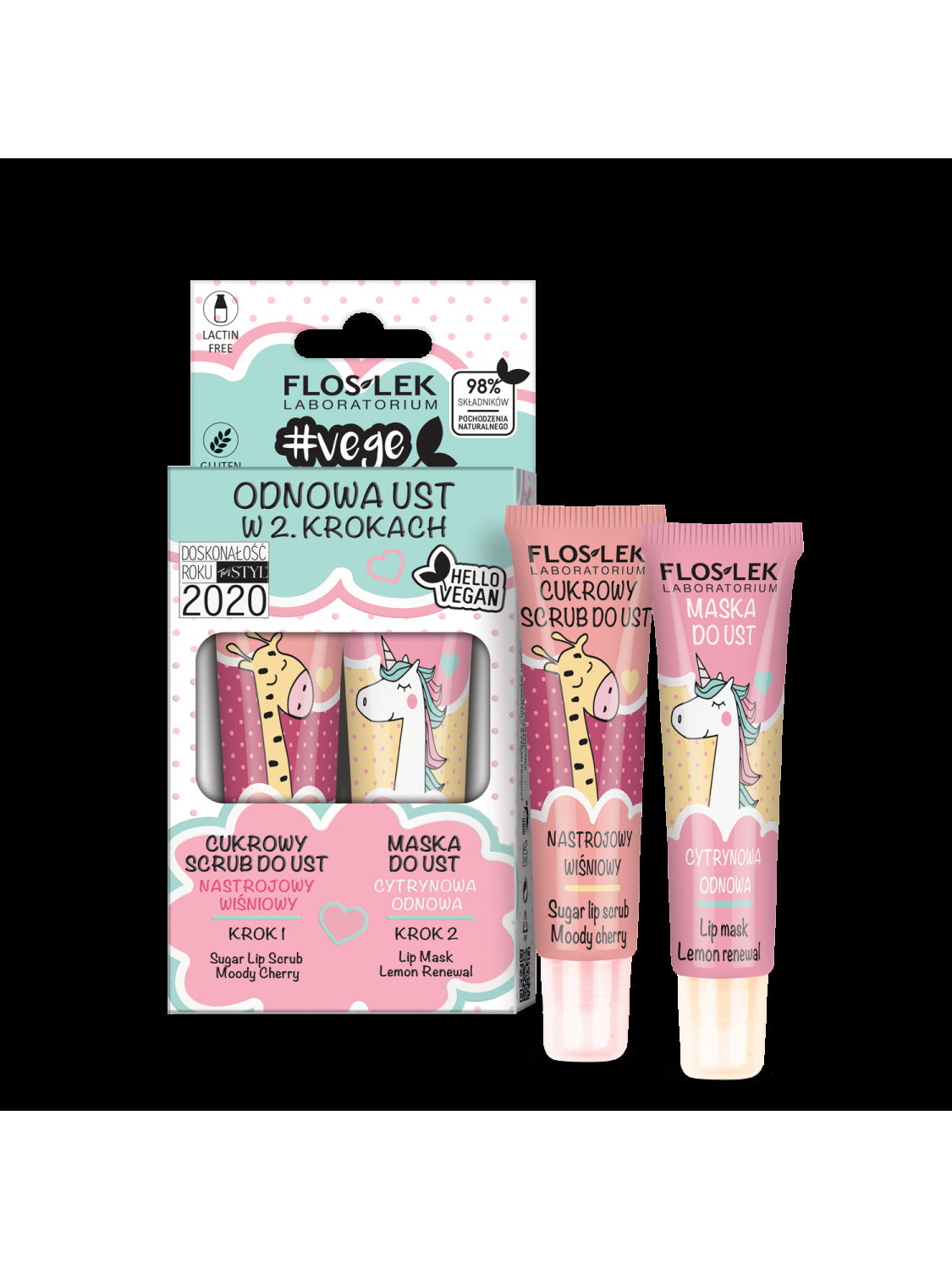 VEGE LIP CARE ZESTAW , 14g