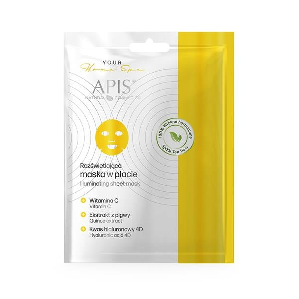 APIS- Rozświetlająca Maska W Płacie  20 g