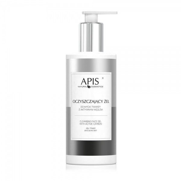 Cleansing Face Cleansing Gel With Active Charcoal 300ml