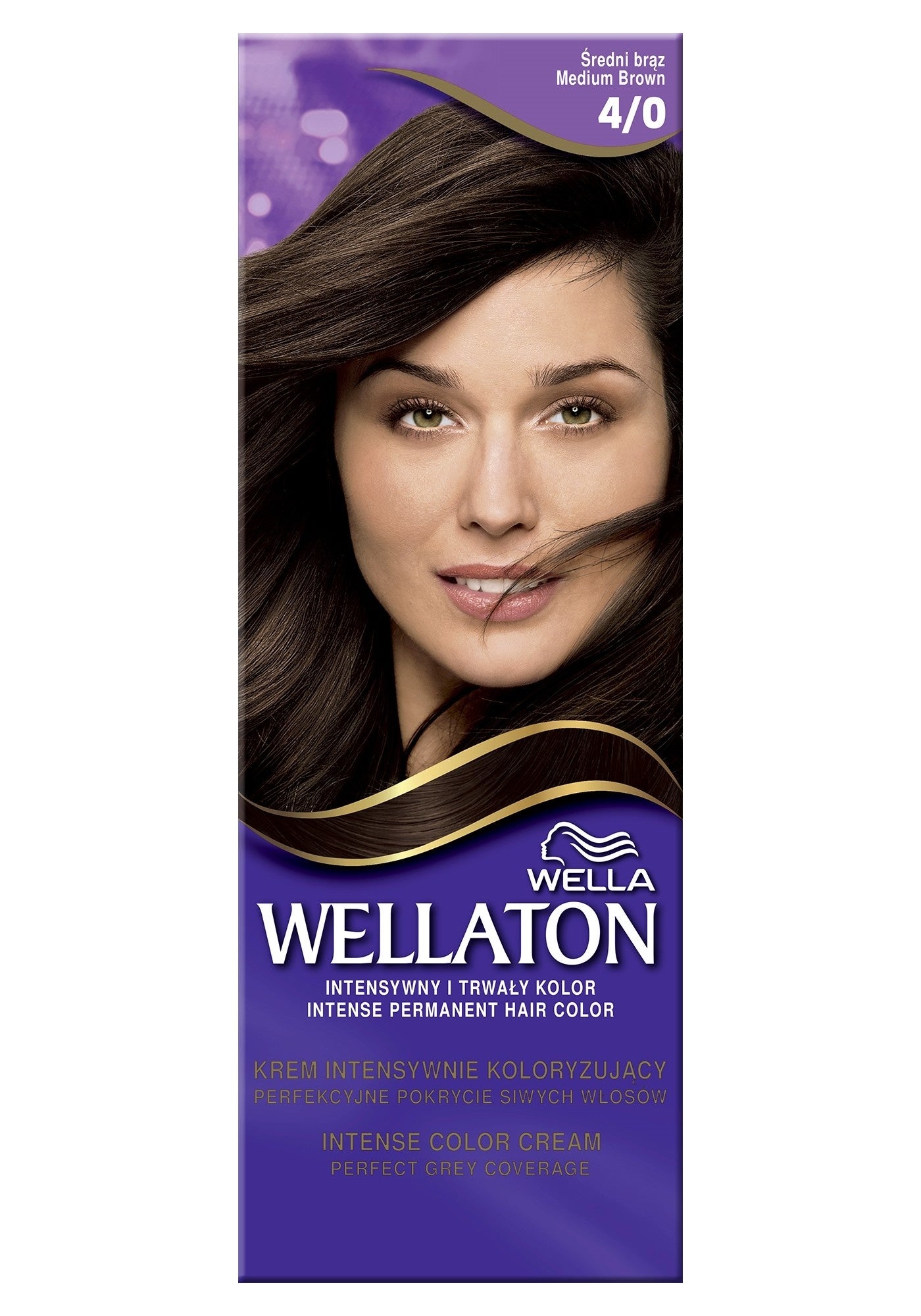 Wella Wellaton Cream Intensive Coloring 4/0 Medium Brown