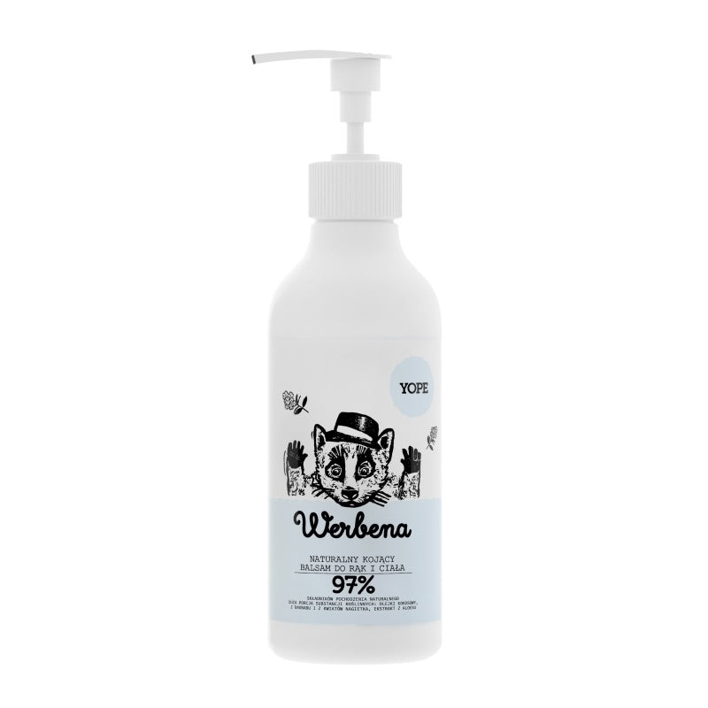 YOPE Natural Hand And Body Lotion Verbena 300ml
