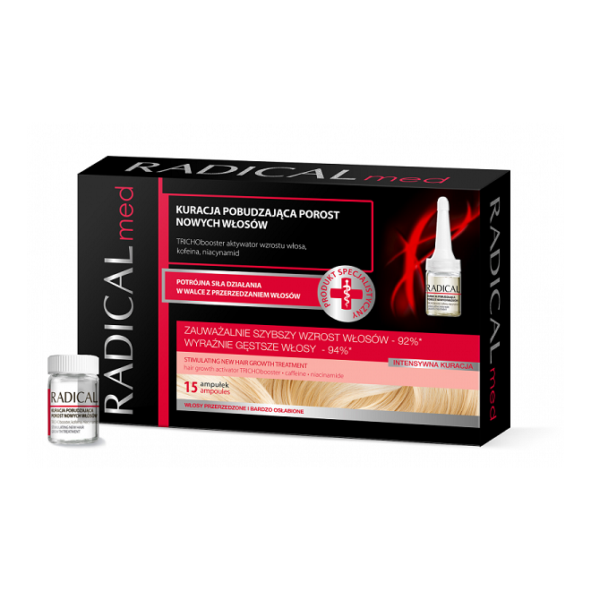 Radical Med Ampoule Treatment Stimulating Hair Growth 15 pcs