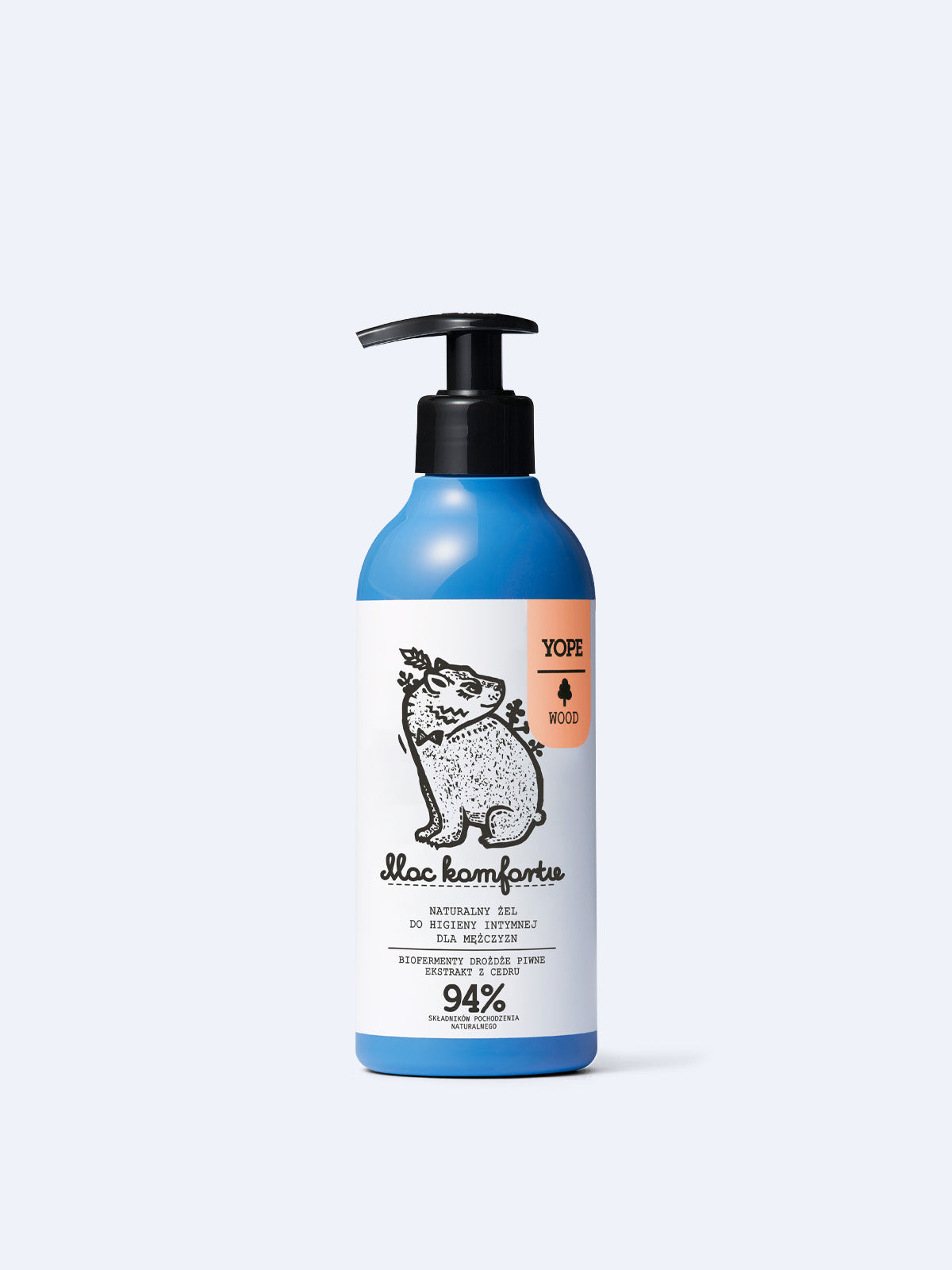 YOPE - NATURALNY ZEL DO HIGIENY INTYMNEJ DLA MENCZYZN 300 ML