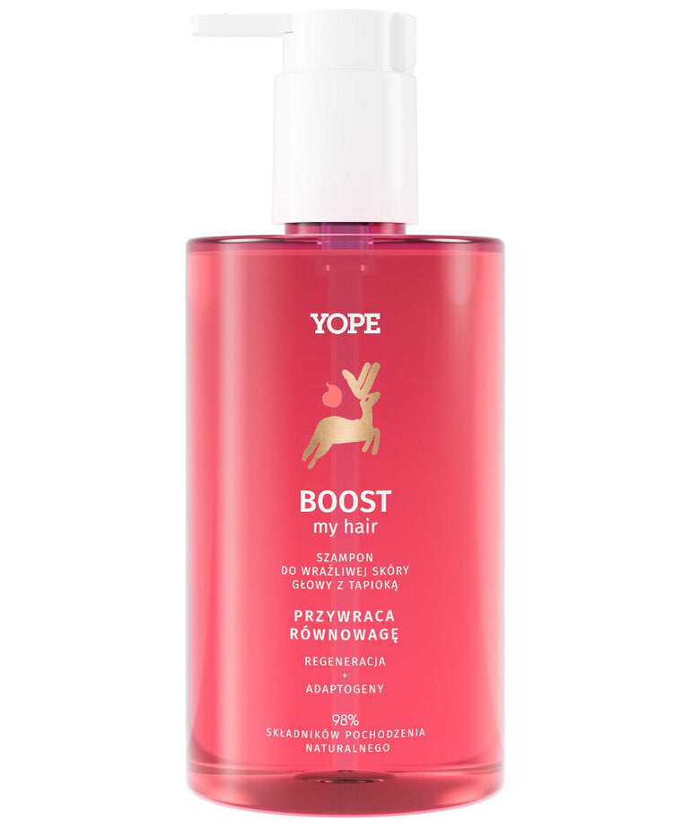 YOPE Boost My Hair Shampoo For Sensitive Scalp With Tapioca 300ml
