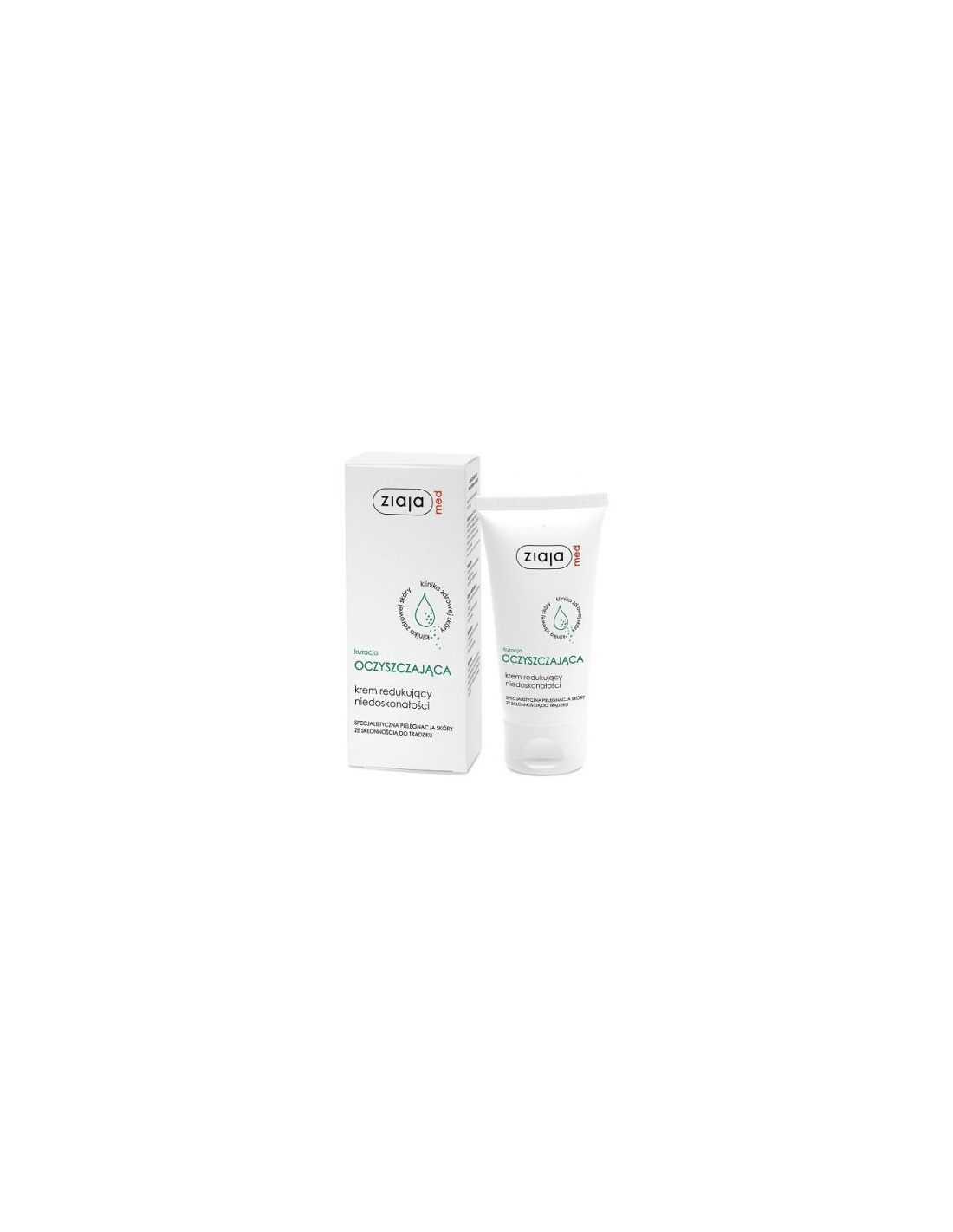 Ziaja Med Antibacterial Treatment Anti-Acne Cream - Day Cream - 50ml