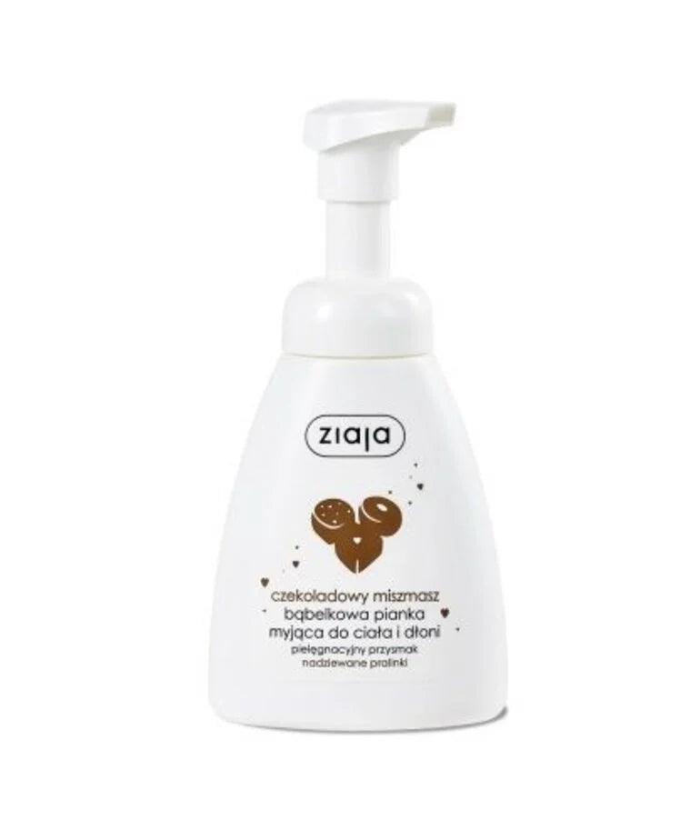 ZIAJA Chocolate Mishmash Foaming Washing Foam Filled Pralines 250ml