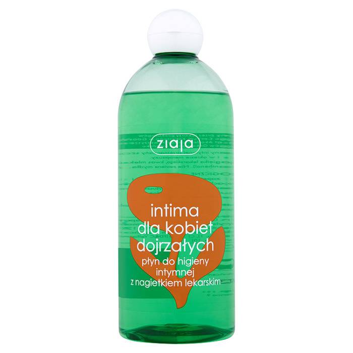 ZIAJA Intimate Hygiene Liquid For Mature Women Calendula 500ml