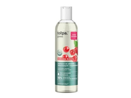 TOŁPA Green Shampoo For Dyed And Brightened Hair 300ml